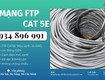 Cáp mạng ftp cat 5e  24awg  giao ngay bình dương, hồ chí minh,...