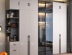Tủ áo cửa lùa tam086 kèm kệ trang trí đa năng 