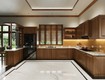Tủ Bếp Gỗ Sồi Tự Nhiên Thiết Kế Chữ L Hiện Đại, Tiện Nghi 