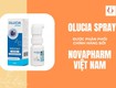 Olucia spray được phân phối chính hãng bởi novapharm việt nam 