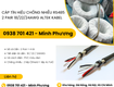 Cáp tín hiệu chống nhiễu rs485 2 pair 18/22/24awg altek kabel đà nẵng, huế, phú...