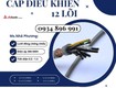 Cáp điều khiển 12x1.5 giao ngay khánh hòa, gia lai, bình định