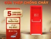 Cửa thép chống cháy:  lá chắn thép  bảo vệ tổ ấm và những...
