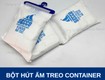 Bột hút ẩm secco treo container 1000gram   1kg 3 túi 