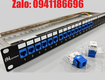 Thanh đấu nối mạng patch panel 16 cổng utp/ ftp hãng anacomteck mã act 16s1u,...