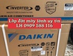 Dịch vụ lắp đặt máy lạnh daikin ftkf35zvmv giá rẻ 