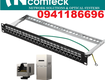 Thanh đấu nối mạng patch panel 16 cổng 1u chuẩn 19   cat5.cat6.cat6a, mã...