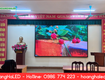 Nghiệm thu màn hình led hội trường, phòng họp tại tiểu học hồng thái đông...