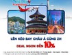 Shenzhen airlines giảm đến 10 vé bay châu á từ tp.hcm 