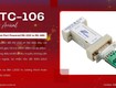ATC 106   Bộ chuyển đổi giao tiếp điều khiển công nghiệp RS 232 ⇄ RS 485...