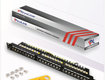 Patch panel cat6a 24 port, picolink pl s1u24 c6a hàng chính hãng tốt cho dự...