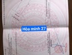 Cần bán đất đường hòa minh 27   sát nguyễn sinh sắc 