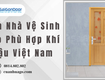 Cửa nhà vệ sinh nào phù hợp khí hậu việt nam