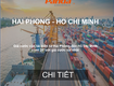 Cước vận chuyển hàng từ hải phòng đi hồ chí minh 