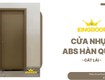 Cửa nhựa abs hàn quốc tại cát lái   bền đẹp   chống...