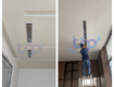 Lắp đặt máy lạnh giấu trần nối ống gió daikin cho bệnh viện  ...