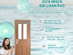 Cửa nhựa đài loan pvc: giải pháp tối ưu và tiết kiệm cho ngôi nhà...