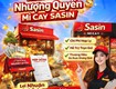 Nhượng quyền mì cay Sasin 