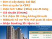 Bán chung cư the emerald garden view, 54m2, mặt tiền nguyễn chí thanh, giá 1,85...