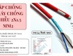 Cáp tín hiệu chống cháy chống nhiễu 2x1.5 hồ chí minh, bình dương, đồng nai....