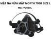 Mặt nạ nửa mặt north 7700 size l bảo vệ hô hấp tối...