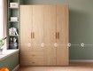 Tủ quần áo tam059 gỗ sồi 4 cánh hiện đại 