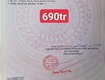Chốt 690tr có ngay lô đất ngang 6x40 có 80 thổ cư 
