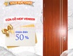 Cửa gỗ công nghiệp mdf 