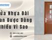 Cửa nhựa đài loan được dùng nhiều vì sao