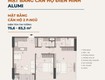 Cực phẩm căn góc 2PN ALUMI 3   Ban công Đông mát quanh năm   74.61m...