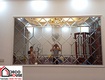 Gương ghép hình học   phong cách tối giản nhưng ấn tượng 
