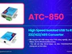 ⚡ ATC 850   Bộ chuyển đổi USB sang RS 232/422/485 cách ly 
