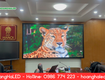 Lắp đặt màn hình led phòng họp đại học hà nội 
