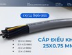 Cáp điều khiển chống nhiễu 25x0.75 phân phối long an, bình dương, cần thơ 