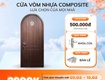 Xu hướng thiết kế mới với cửa vòm nhựa composite: đẹp, bền và tối ưu...