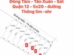 đất vip 5x20 nhất tân xuân sát q12 1/...