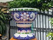 Chậu hoa   chậu khảm sành   dán miểng 0933181317 hàng thủ công...