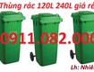 Cung cấp thùng thu gom rác 120 lít, 240 lít, 660 lít giá rẻ tại vĩnh long ...