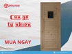 Cửa gỗ tự nhiên 