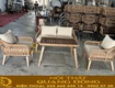 Bộ sofa giả mây sân vườn qd   749 giải pháp nội thất ngoài...