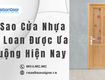 Vì Sao Cửa Nhựa Đài Loan Được Ưa Chuộng Hiện Nay 