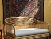 Sofa mây tre đan hiện đại phòng khách 