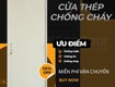 Khám Phá Cửa Thép Hàn Quốc Saigondoor   Bền Đẹp, Chống Cháy Vượt Trội 