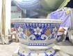 Chậu hoa   chậu cảnh   chậu hoa khảm miễng chén dĩa, ghép sành sứ ...