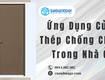 ứng dụng cửa thép chống cháy trong nhà ở