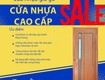 Các mẫu cửa nhựa xu hướng năm 2026 