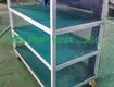 Xe đẩy hàng PMP VINA phủ nhựa ESD 1600x780x1300 