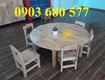 Bàn ghế gỗ trẻ em cho trường lớp mầm non, mẫu giáo 
