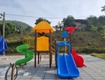 Nhà bóng, khu vui chơi, bộ đồ chơi liên hoàn ngoài sân chơi cộng đồng sẵn hàng. 