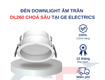 Sản phẩm đèn âm trần dl260 choá sâu philips tại ge electrics 